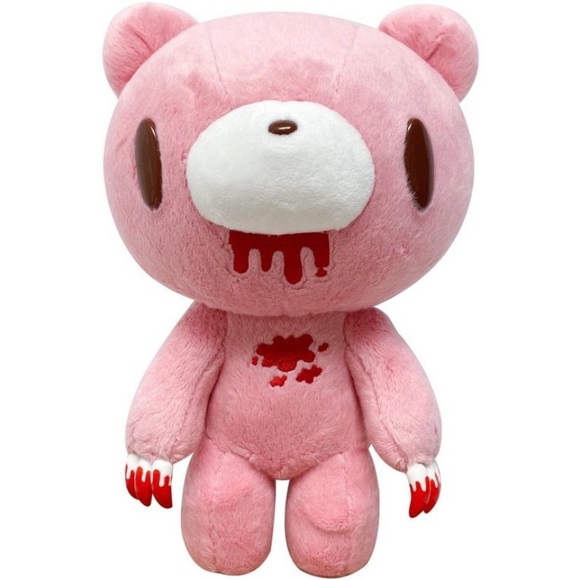 GLOOMY BEAR Pink Bloody 15" Plush - Picture 1 of 5